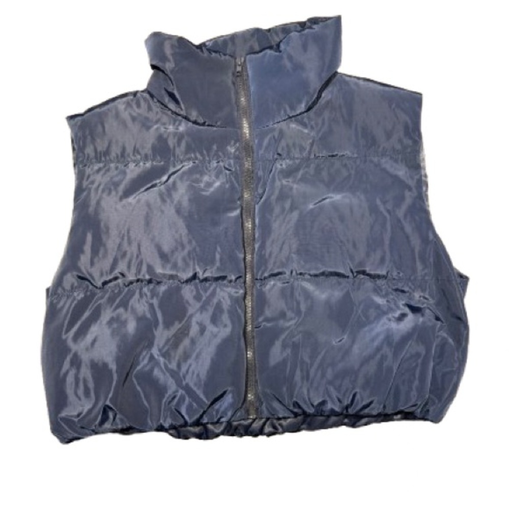 Navy Puffer Vest